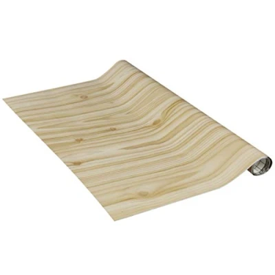 Abbildung von Venilia Klebefolie Kiefer Holzoptik Braun 45 cm x 1,5 m, Stärke 95μ selbstklebende Möbel Folie, Dekofolie, Tapete, Küchenfolie ohne Phthalate Made in EU