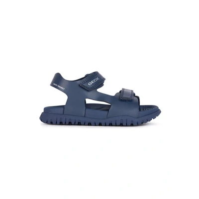 Abbildung von Geox Fusbetto Unisex Riemensandalette für Kinder, Größe: 32, Navy Schuhe