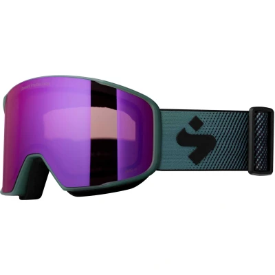Abbildung von Sweet Protection Boondock Rig Reflect Skibrille, Größe: One Size, bixbite/willow green/willow fade