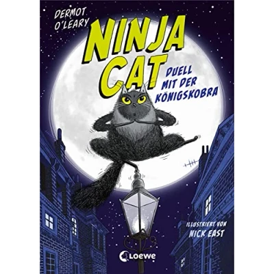 Abbildung von Ninja Cat (Band 1) Duell mit der Königskobra: Erlebe spannende Abenteuer coolsten Katze Welt Humorvolles Kinderbuch zum Selberlesen ab 8 Jahren