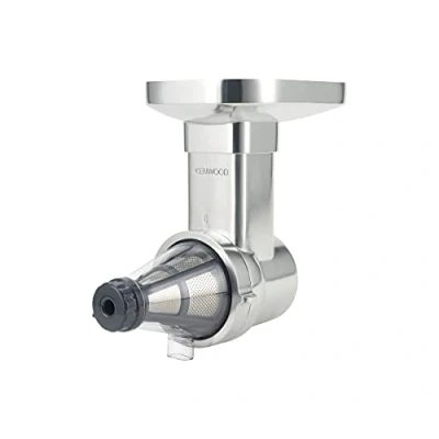 Abbildung von Kenwood Beerenpresse KAX644ME, Zubehör für Küchenmaschinen zur Zubereitung von Säften und Fruchtpürees, Gebürstetes Aluminium