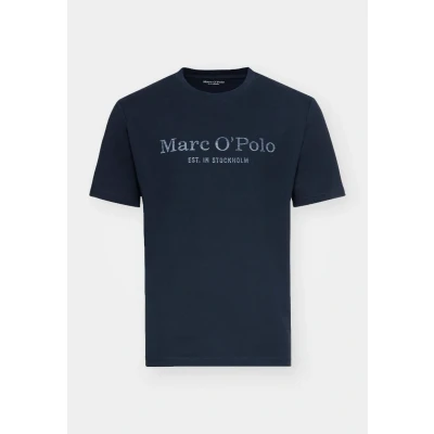 Abbildung von Marc O&#039;Polo Short Sleeve Tshirt print, Herren, Größe: Large, Navy