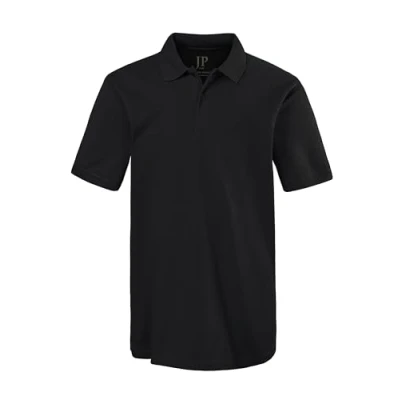 Abbildung von JP 1880 Herren Poloshirt, Piqué Hemd Schwarz L
