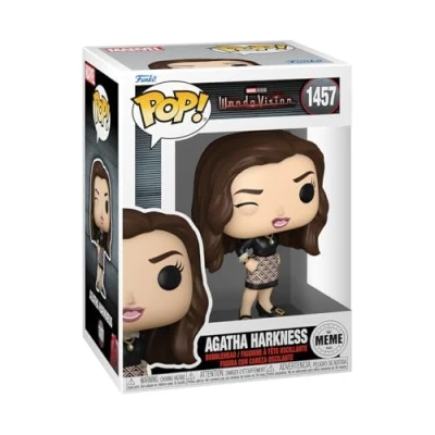Abbildung von Funko Pop! TV: Meme Agatha Harkness​ WandaVision Vinyl Sammelfigur Geschenkidee Offizielle Handelswaren Spielzeug Für Kinder und Erwachsene TV Fans Modellfigur Sammler Display
