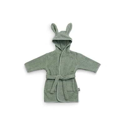 Abbildung von Jollein Baby Bademantel 1 2 Jahre Ash Green