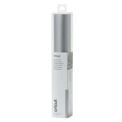 Abbildung von Cricut 2007722 Premium Vinyl Permanent, Silber, 1.2M