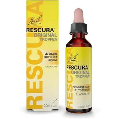 Abbildung von Original Bach RESCURA Tropfen alkoholfrei: (ehemals Rescue) Bachblüten Mischung, 20ml
