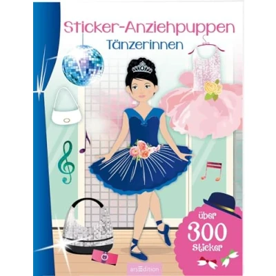 Abbildung von Sticker Anziehpuppen Tänzerinnen: Über 300 Coole Styles für Modefans ab 5 Jahren