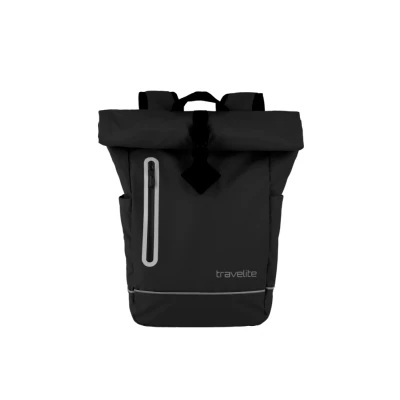 Abbildung von Travelite Basics Roll Up Rucksack 48 Schwarz