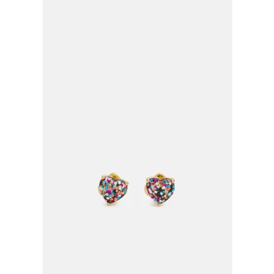 Abbildung von kate spade new york Glitter Heart Studs Ohrringe multicoloured, Damen, Größe: One Size, Multi coloured