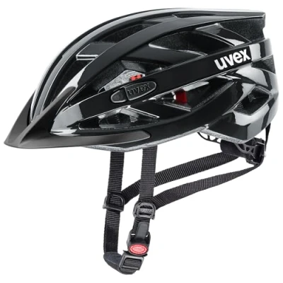 Abbildung von uvex i vo 3D Leichter Allround Helm für Damen und Herren individuelle Größenanpassung erweiterbar mit LED Licht Black 56 60 cm