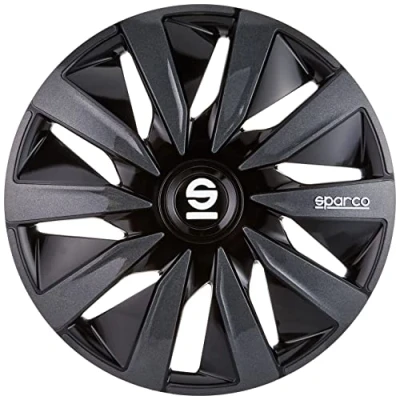 Abbildung von Sparco SPC1391BKGR Radzierblenden Lazio 13 Zoll Schwarz/Grau