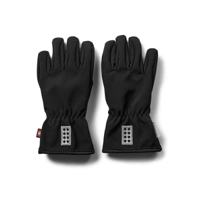 Abbildung von LEGO kidswear Atlin Glove Fingerhandschuh für Kinder, Größe: 122/128, Black