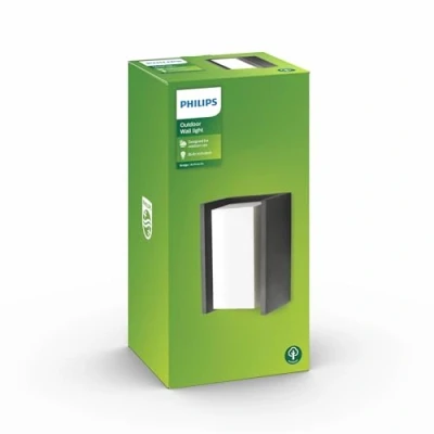 Abbildung von Applique murale Philips Bridge Anthracite 1x15W LED
