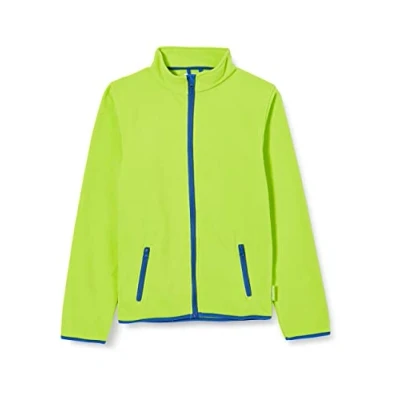 Abbildung von Playshoes Fleece Jacke Unisex Kinder Outdoor Oberteil, grün, 104
