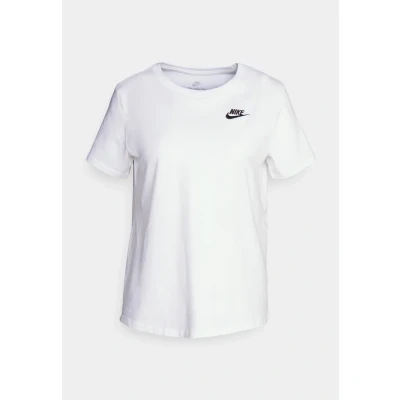 Abbildung von NIKE Damen Sw Club T Shirt, Weiß, XS EU