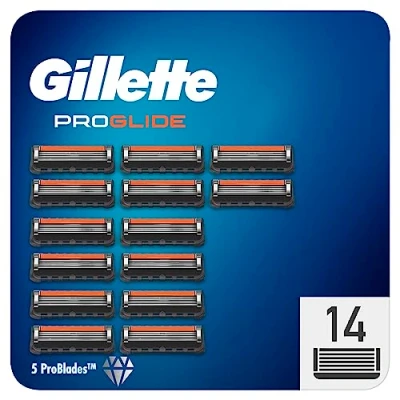 Abbildung von Gillette Fusion 5 ProGlide Rasierklingen mit Trimmer für Präzision und Gleitbeschichtung, 14 Ersatzklingen