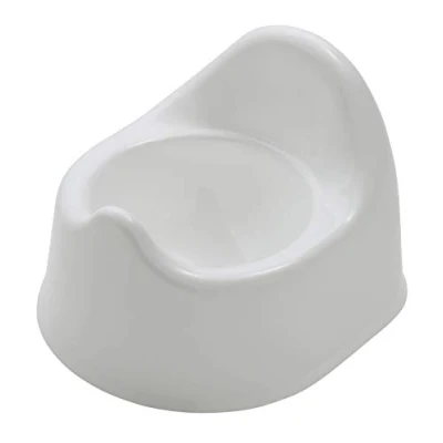 Abbildung von Rotho Babydesign Bella Bambina Kindertopf in Weiß Mit rutschfestem Toilettensitz für einfaches und sicheres Lernen der Toilettennutzung