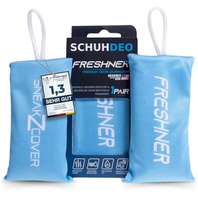 Abbildung von Freshner Schuhdeo gegen Fußgeruch und Schweißfüße Geruchsentferner hinterlässt einen frischen Duft Für Arbeitsschuhe, Sport Schuhe Sneaker