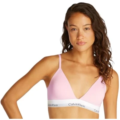 Abbildung von Calvin Klein Underwear Lightly Lined ICON Triangel BH, Damen, Größe: Small, Buff pink