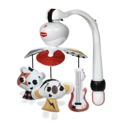 Abbildung von Tiny Love Mobile für unterwegs, 3 in 1 Musik Baby elektrisch, 0+ Monate, tragbares Babybett, Befestigungsmöglichkeiten, 5 Melodien, 30 Minuten ohne Unterbrechung, Rockers