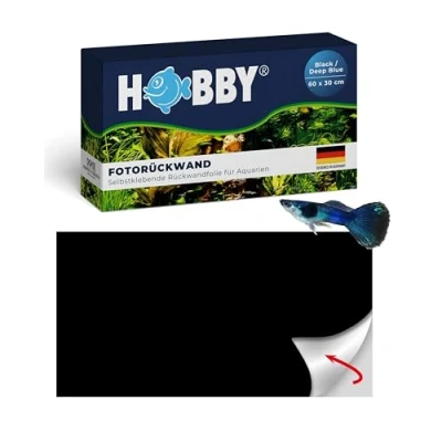 Abbildung von Hobby 31206 Black / Deep Blue, selbstklebend, 60 x 30 cm