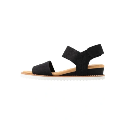 Abbildung von Skechers Desert KISS Keilsandalette black, Damen, Größe: 40, Black Schuhe