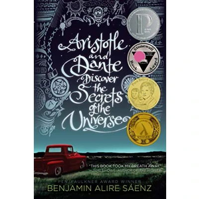 Abbildung von Aristotle and Dante Discover the Secrets of Universe