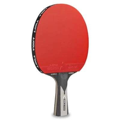 Abbildung von JOOLA 54206 Tischtennisschläger Carbon X Pro ITTF genehmigter Profi Wettkampf Tischtennis Schläger 7 Sterne, 2 MM Schwammstärke, Schwarz/Grau