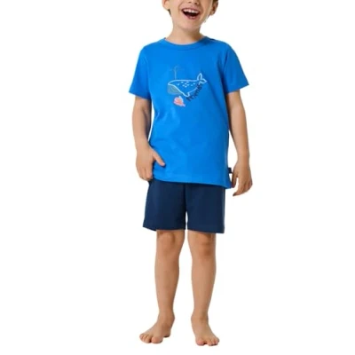 Abbildung von Schiesser Youth Mens Jungen Pyjamaset, Aquarium_182568, 92