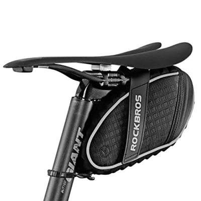 Abbildung von ROCKBROS Fahrrad Satteltaschen Fahrradsitz Taschen Werkzeugtasche Fahrradtasche Wasserabweisend beim Leichten Regen Reflektierend