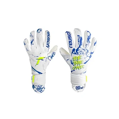 Abbildung von Torwarthandschuhe Pure Contact Silver Junior mit sehr gutem Grip und Innennaht Schnitt, 4.5