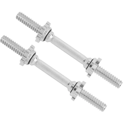 Abbildung von Yes4All BDM8 Kurzhantelstange, 2,5 cm x 35 cm, Chrom (paar)
