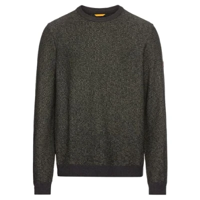 Abbildung von camel active Herren Strickpullover aus einem Baumwollmix Blattgrün Menswear L