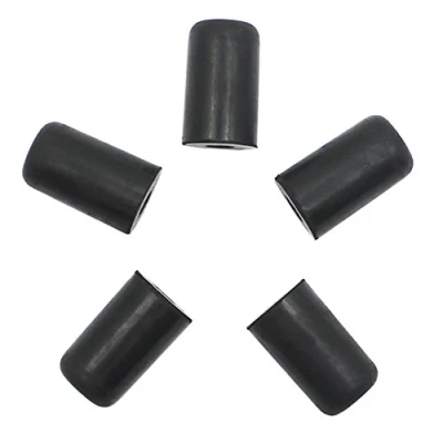 Abbildung von Cello stachelgummi,Cello Stachel Gummi,Cello Endstift End Pin Gummi Kappe 5 Stück Protector Tragbare Rutschfeste Matte Für Instrument Zubehör,Schwarz