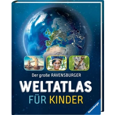 Abbildung von Der große Ravensburger Weltatlas für Kinder Ideales Geschenk zur Einschulung fremde Länder und Kulturen kennenlernen Lernen Reisen planen