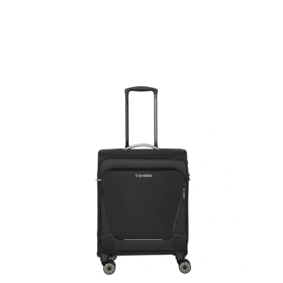 Abbildung von Travelite Jetpack Max 4 Cabin Schwarz Koffer mit Rollen Weichgepäck