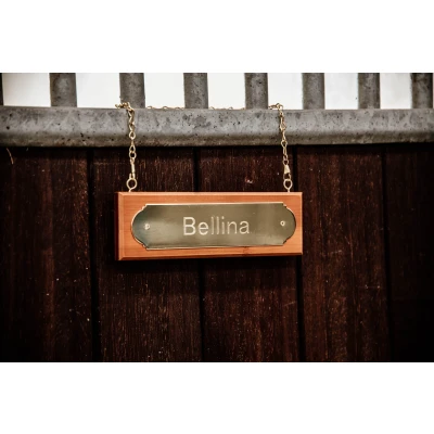 Abbildung von Grooming Deluxe Stable Name Plate Hanger