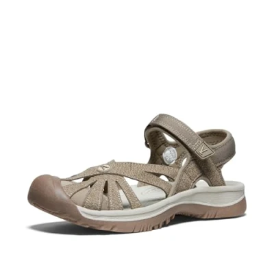 Abbildung von Keen Damen Rose W Durchgängies Plateau Sandalen, Braun (Brindle /shitake), 38 EU