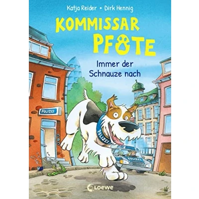 Abbildung von Kommissar Pfote (Band 1) Immer der Schnauze nach: Begleite den beliebten Hunde Held bei seiner Spurensuche Lustiger Kinderkrimi zum Vorlesen und ersten Selberlesen ab 6 Jahren