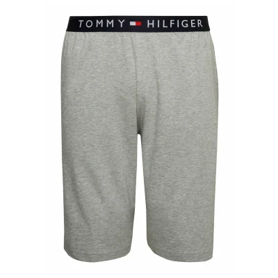 Abbildung von Tommy Hilfiger LOGO Nachtwäsche Hose, Herren, Größe: Small, Light grey heather