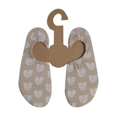 Abbildung von Slipstop Kinder Strandschuhe Anti Rutsch Sport Schwimmschuhe Badeschuhe Urlaub Caramel Junior Sonnenschutzfaktor 50+, Gr. 27 29