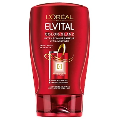 Abbildung von L&#039;Oréal Paris Elvital Sofort Aufbaukur, Color Glanz, Haarkur, 125 ml