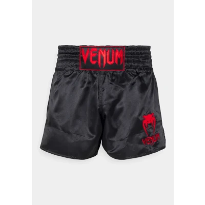 Abbildung von Venum Classic MUAY THAI Short kurze Sporthose, Herren, Größe: XL, Black/red