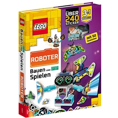 Abbildung von LEGO® Bauen und Spielen Roboter: mit über 50 Steinen vielen Stickern