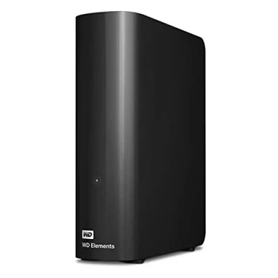 Abbildung von WD Elements Desktop Speicher 22 TB (Desktop USB 3.0 kompatibel, Zusatzspeicher für Fotos, Musik, Videos und alle anderen Dateien, stoßfest) Schwarz