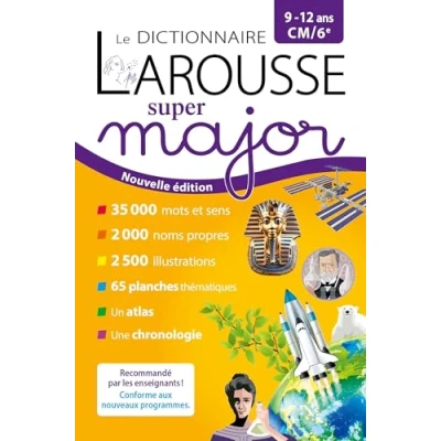 Abbildung von Le dictionnaire Larousse Super Major 9/12 ans CM/6e