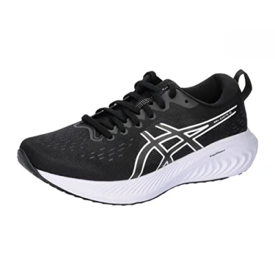 Abbildung von Asics Gelexcite 10 Laufschuh Straße, Damen, Größe: 39.5, Black/white Schuhe