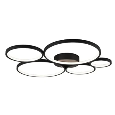 Abbildung von LED Deckenlampe Rondo, schwarz matt