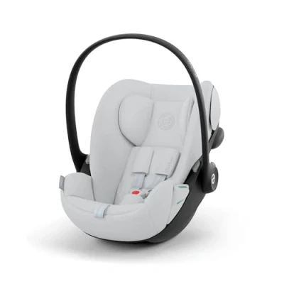 Abbildung von CYBEX Gold Babyschale Cloud G i Size Comfort, Inkl. Neugeboreneneinlage, ab Geburt bis ca. 24 Monate, Für Kinder 40 cm 87 cm, Max. 13 kg, Fog Grey